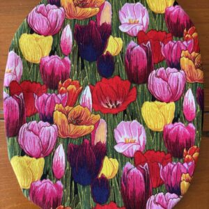 Stoma pouch cover "Flower" patterns - Stretchy Material