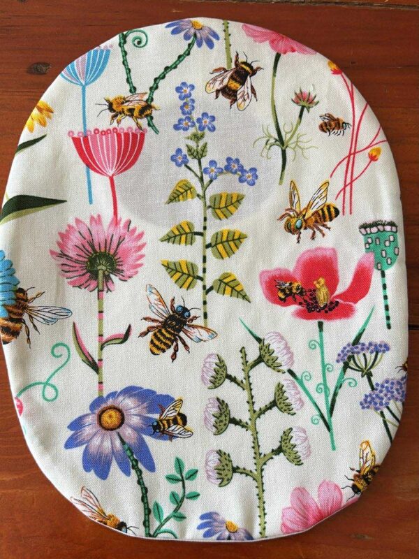 Stoma pouch cover "Flower" patterns - Stretchy Material