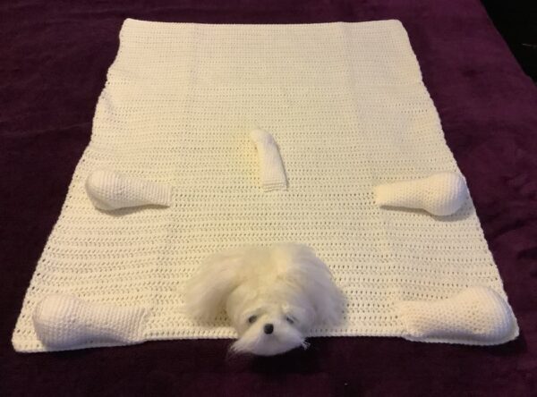 Animal Blankets - Black & White Cow, Monkey & Dog