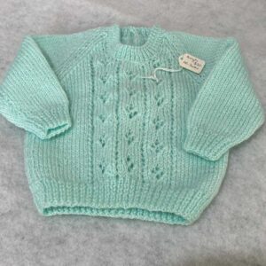 Green Jersey - Acrylic - fits Newborn - 3 months
