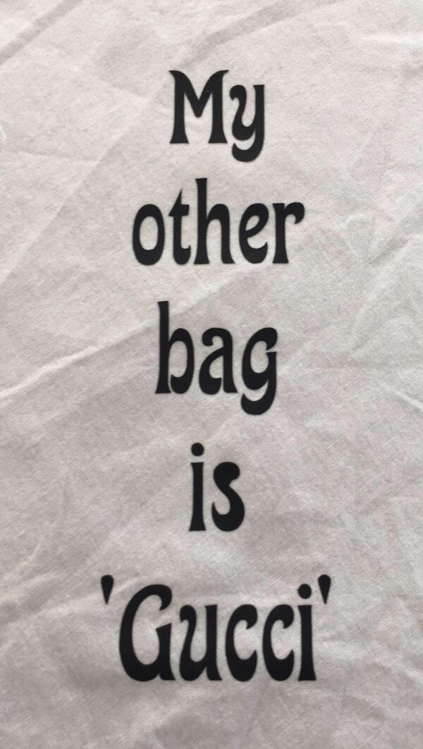 "Personalise your bag"