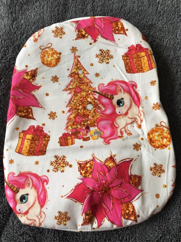 Stoma pouch cover "Christmas and Mythical Creatures" patterns - Stretchy Material