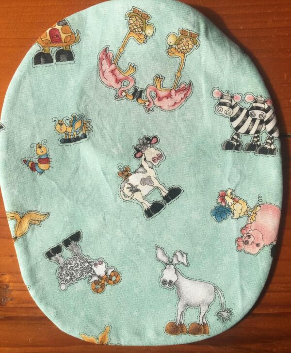 Stoma pouch cover Cat/Kitten, Dog, Cows, Sheep/Farm, Pig, Horse, Insects, Jungle, Deer/Bear, Sea Creatures patterns - Stretchy Material