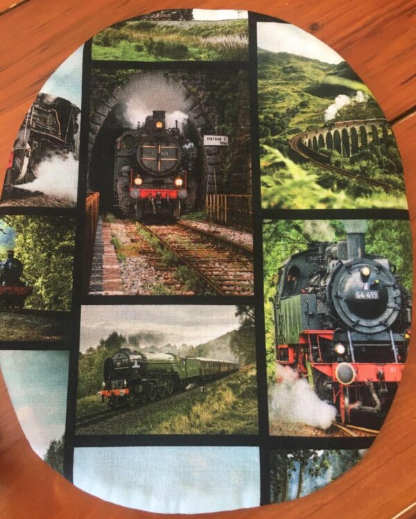 Stoma pouch cover "Hobby" - Hobbies, Travel, Sport, Car patterns - Stretchy Material