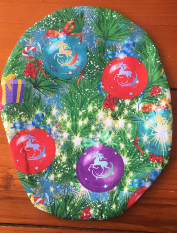 Stoma pouch cover "Christmas and Mythical Creatures" patterns - Stretchy Material